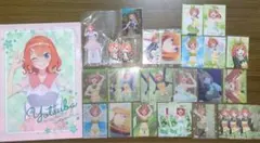 五等分の花嫁 四葉 クリアファイル クリアカード ラバスト アクスタまとめ売り