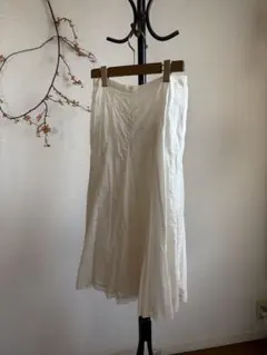 新品未使用　オールドマーガレットハウエル　スカート　エクリュ　レース