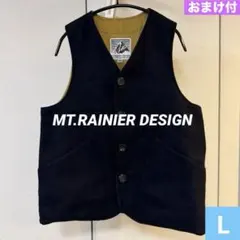 マウントレイニアデザイン　ハンティングベスト　紺　サイズL