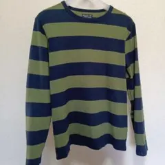 ★美品★agnes b. homme 長袖カットソー ボーダー　サイズ2