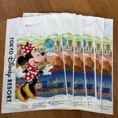 東京ディズニーリゾート ショップ袋 6枚セット