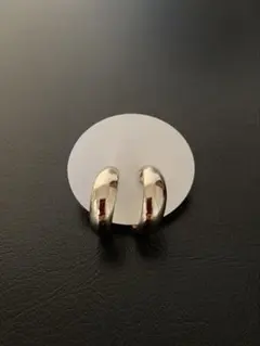 イヤリング　金メッキ　直径2㎝