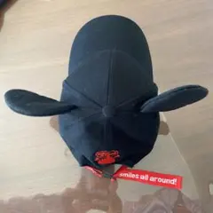 Disney ミッキー　黒キャップ