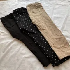 3点セット ユニクロ レギンス 西松屋 90