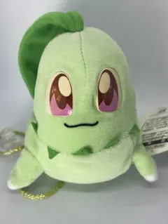 포켓몬 クリップ付きぬいぐるみ チコリータ