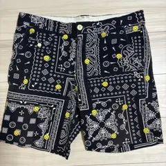 パーリーゲイツ パンツ ブラック ニコちゃん ストレッチ ゴルフウェア