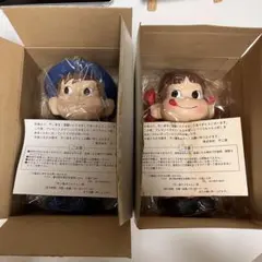 不二家 ペコちゃん ポコちゃん 人形 2体セット 非売品