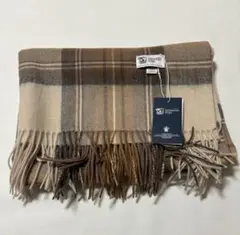 た*わ様 大判ジョンストンズ カシミヤ100%ストール カラー: ナチュラルスチ