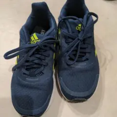 adidas ネイビー イエロー スニーカー19