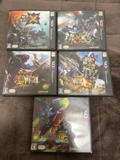 3DS モンスターハンター まとめ売り 5個セット