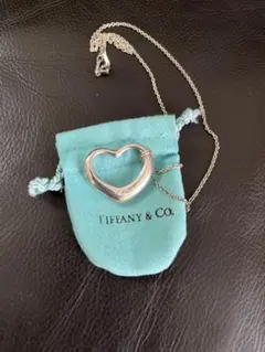 J*1様 TIFFANY&Co. ティファニー オープンハート ネックレス シル 