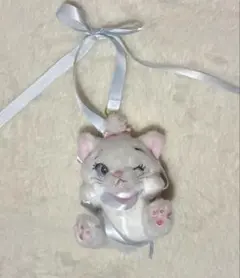 Disney マリーちゃん ぬいぐるみキーホルダー チャーム