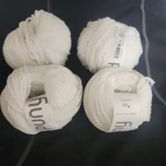 punny 白　未使用3つ　オフ