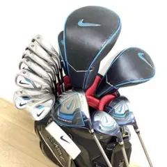 NIKEナイキ ゴルフクラブ 本格フルセット☆メンズ初心者キャディバッグ付UNIのサムネイル