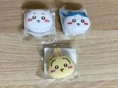 ちいかわ おかおミニシリコンポーチ ハチワレ うさぎ 3点セット