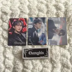 スキズ dominate アプグレ特典 トレカ ワッペン チャンビン