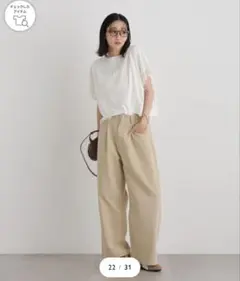 レースカフドルマンワイドカットトップスのサムネイル