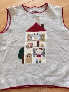 ファミリア　ノースリーブベスト　110cm