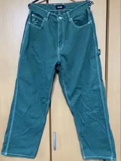 XLARGE グリーン ワークパンツ 32inch