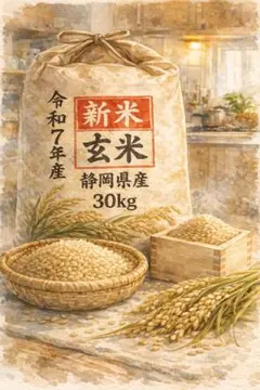 （ぷぅーちゃん様専用）【生活応援米】国内産ブレンド米　玄米20kg 　訳ありのサムネイル