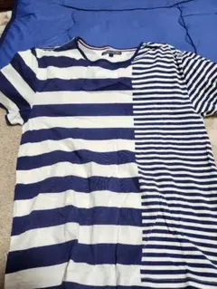 TOMMY HILFIGER ストライプ Tシャツ L