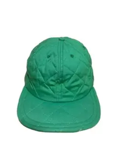 USA製帽子ブランド【ストックブリッジ】キルティンググリーンベースボールキャップ