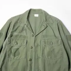 70sビンテージミリタリー スイートオール シャツ ベイカー米軍物OG-107