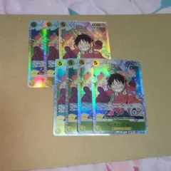 ワンピースカードゲーム　モンキー・D・ルフィ　SR エラー版　OP07-109