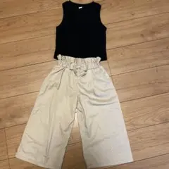 女の子用　シャツとパンツセット
