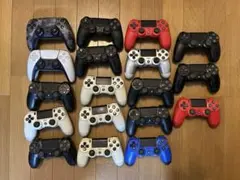 PS5コントローラー2個PS4コントローラー16個まとめ売り（ジャンク品）