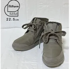 fitfit フィットフィット ショートブーツ サイドジップ 軽量 22.5cmのサムネイル