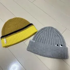 【UNIQLO】ANYA HINDMARCH、MARNI ニット帽2点セット