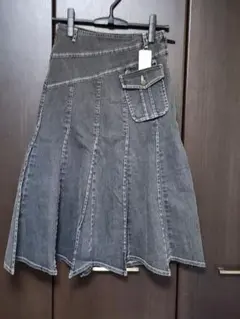 B. Renata デニム切り替えスカート Sサイズ
