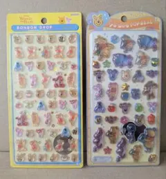 【正規品】 ボンボンドロップシール　プーさん　2種セット