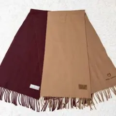 【mila schön】ミラショーン マフラー 2点セット ウール カシミヤ混のサムネイル