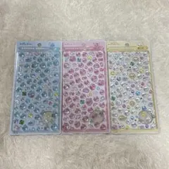 【正規品】ボンボンドロップシールミニ　しずくちゃん　3種類