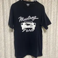 UNIQLO Mustang Ford Tシャツ L 黒