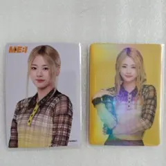 ME:I 佐々木心菜 MIRAI CD購入特典 トレカ　はじめまし展 ラントレ