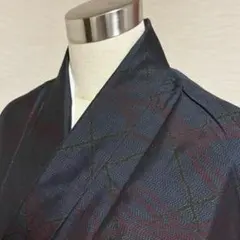 KA3037 大島紬 身丈150cm 着物 正絹