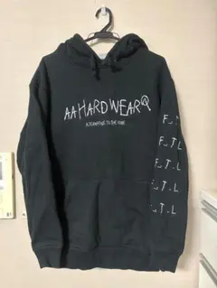 ミ*ヤ様 AA HARDWEAR ブラック パーカー　フーディー　スノボ　Lサイのサムネイル