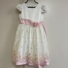 motherways★マザーウェイズ　ホワイトドレス　130cm 女の子
