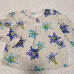 hakka kids 花柄トレーナー 120サイズ