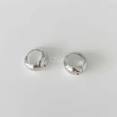 ドロップフープピアス/silver925【シルバー】