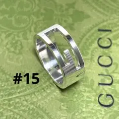 GUCCI 브랜디드 G링 15호 맨즈 레이디스
