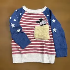 デニムアンドダンガリー ミッキー　トレーナー110cm