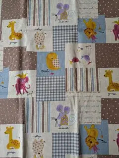 動物柄 綿生地 カラフル