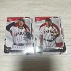 岡本和真 2023 WBC topps nowチャンピオンカード 侍ジャパン - メルカリ
