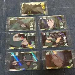 忍たま乱太郎 ツインウエハース 六年生 7枚 コンプセット