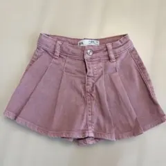 ZARA ピンク デニムショートパンツ 18-24ヶ月