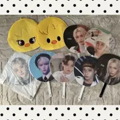 【新品未開封】スキズ フィリックス うちわ うちわカバー セット まとめ売り straykids フィリックス うちわ8本＆うちわカバー セット - メルカリ